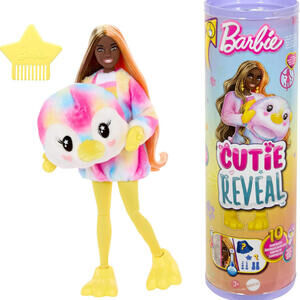 Barbie Cutie Reveal Doll with Pet - Colorful Transformation Fun